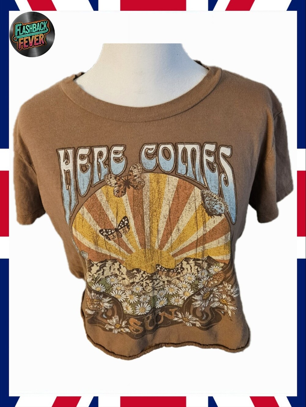 THE BEATLES♀️Cropped Top Tee